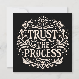 Confiar no processo