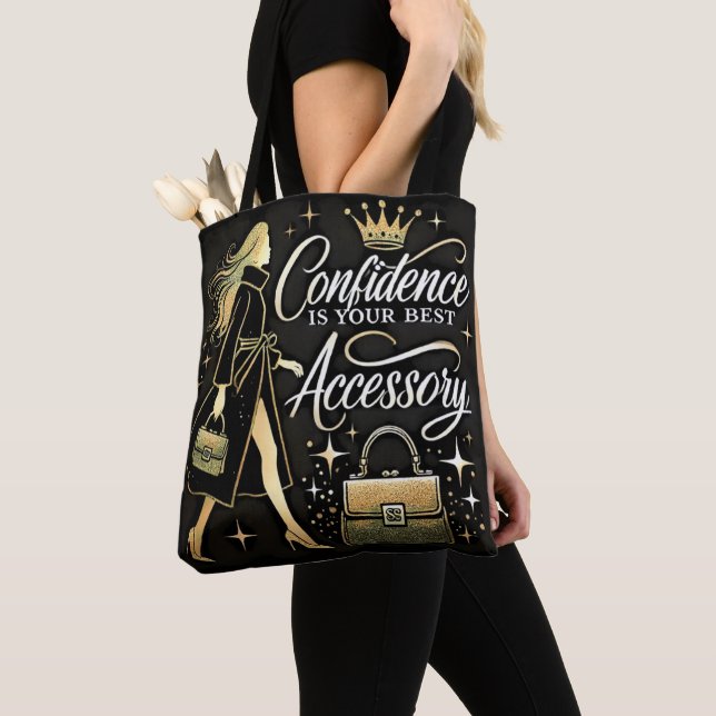 Confidence First – Chic Power Tote (Close Up)