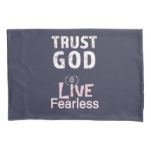 Confie em Deus Travesseiros Jesus Eu