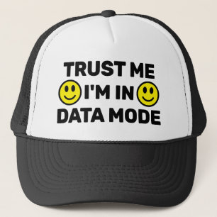 Confie em Mim - Estou no Modo Dados™ Boné de Camin