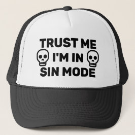 Confie em Mim - Estou no Modo Pecado™ Boné de Cami
