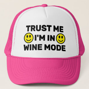 Confie em Mim - Estou no Modo Vinho™ Boné de Camin