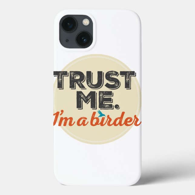 Confie em mim. Sou um Birder! Emblem (Verso)