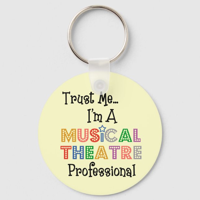 Confie em mim... Teatro Musical Pro Chaveiro (Frente)