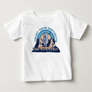 Confie em Seus Instintos Camiseta Arctic Wolf