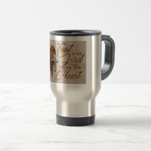 Confie na Caneca de viagem do Senhor