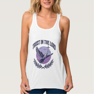 Confie no Senhor Pombo Design de Camiseta Cristã_1