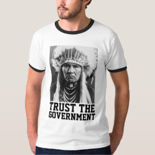 CONFIE NOS T-SHIRTS ÍNDIOS GOVERNOS