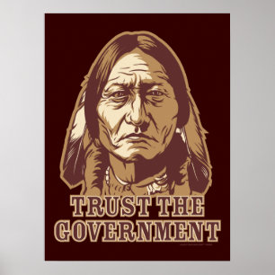 Confie o poster do governo