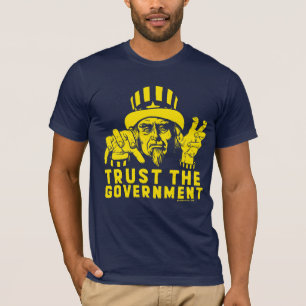 Confie o t-shirt do governo