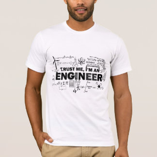 Confie que eu mim é uma camisa do engenheiro