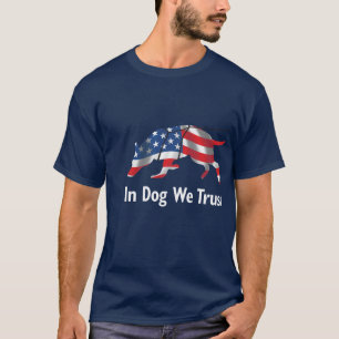 Confie sua camiseta de cão