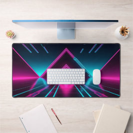Configuração de Portal Gamer Cyberpunk Neon Synthw