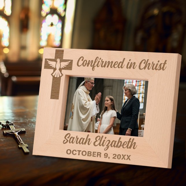 Confirmação de Cristo Data do Nome Personalizado (Criador carregado)