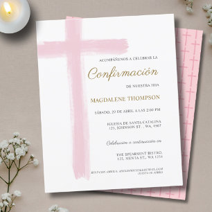 Confirmação de Menina Rosa Orçamento Confirmacion 