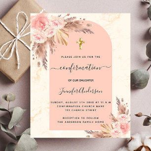 Confirmação de Orçamento pampas rosa de mármor