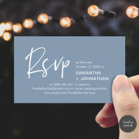 Confirmação de Presença no Casamento Convite Moder