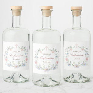 Confirmação de Quadro Floral Elegante