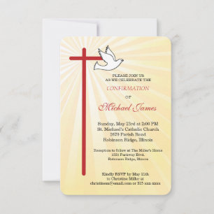 Confirmação para Raios de Ouro de Porta Cruzada de