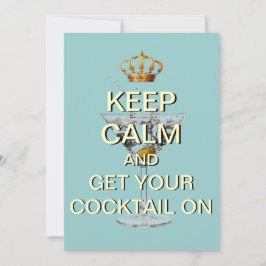 Confirmar Convite Personalizado de Grupo Cocktail 