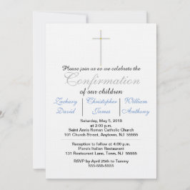 Confirmar Convites de Tripletes Azul