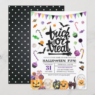 Confirmar ou Tratar Convite para Festa de Hallowee