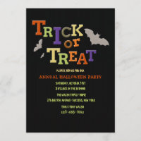 Confirmar ou Tratar Convite para Festa de Hallowee