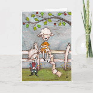 Confortável e Aconchegante - Cartão de Aniversário