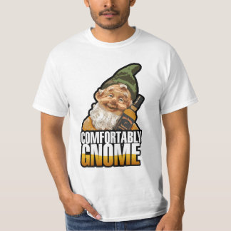 Confortavelmente t-shirt do gnomo