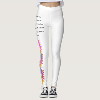 Conforto Atende Coragem Leggings do Logotipo LK