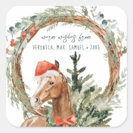 Conforto e alegria | Etiquetas para presentes de N