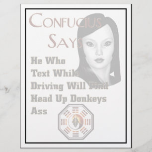 Confucis Says