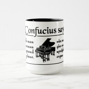CONFUCIUS DIZ… a caneca feita sob encomenda -