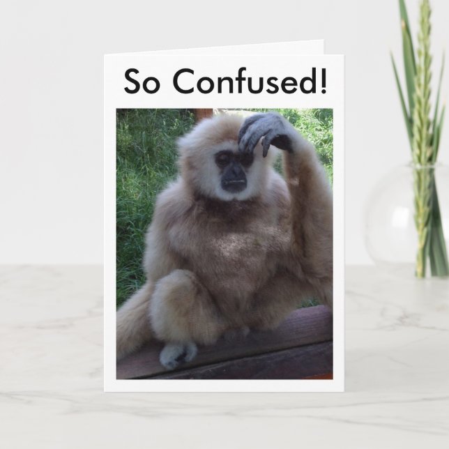 CONFUSO DE COMO VOCÊ PARECE TÃO BOM CARTÃO DE ANIV (Frente)