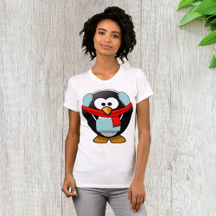 Congelando Pinguim Mulher Camisa T