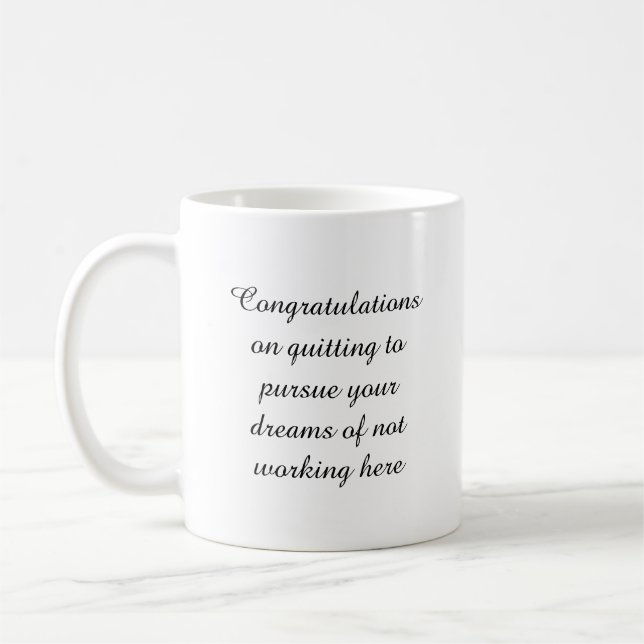 Congrats em parar a caneca de café (destro) (Esquerda)