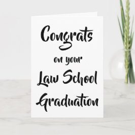 Congrats em seu cartão da graduação da escola de