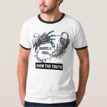 Conheça a Verdade Seja Livre Grunge | Camiseta Y2K