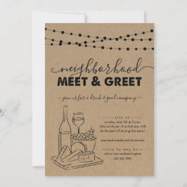 Conheça a vizinhança e acolha o Convite de festas