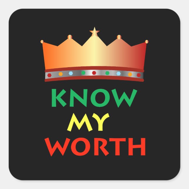 Conheça os adesivos do meu valor (Frente)