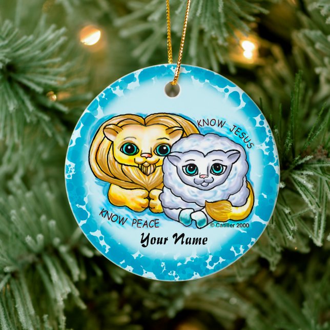 Conhece o ornamento cristão de Jesus (Criador carregado)