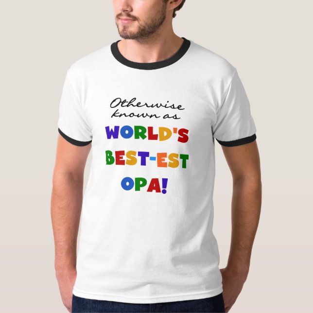 Conhecidos como melhores t-shirts e presentes (Frente)