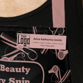 Conhecimento moderno do logotipo Nome de etiqueta 