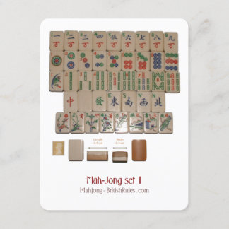 Conjunto 1 - Cartão explicativo