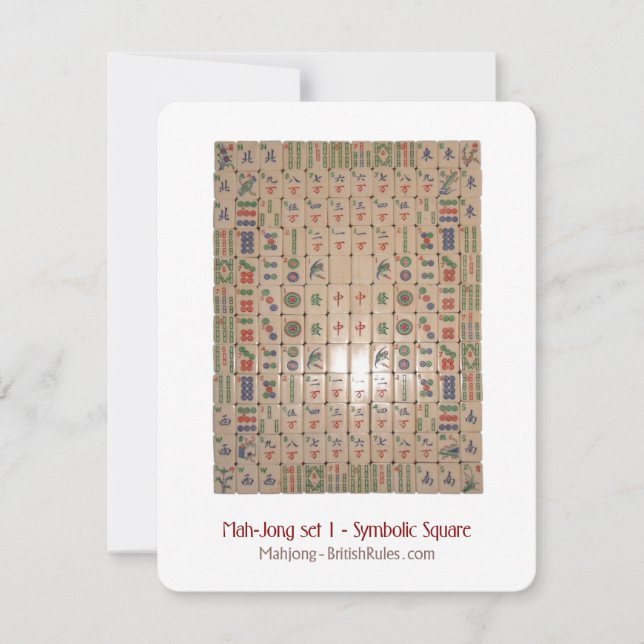 Conjunto 1 - Quadrado Simbólico - Cartão Explicati (Frente)