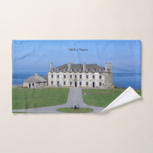 Conjunto antigo de toalhas Fort Niagara