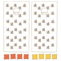 Conjunto Colorido de Cornhole Lápis Escolar Fofo
