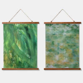 Conjunto de 2 Tapeçarias Abstratas para Parede