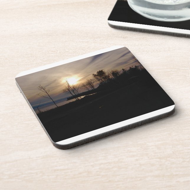 Conjunto de 6 porta copos com design de fotografia (Left Side)