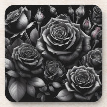 Conjunto de 6 porta-copos com fundo de cortiça Ros